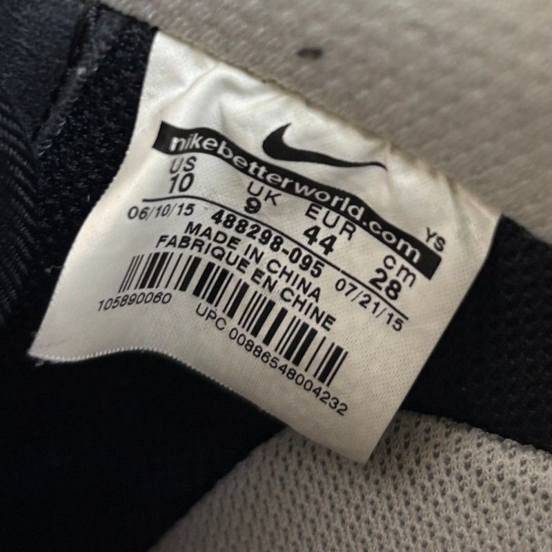 Nike Nike Air Force 1 Black Checkered Sneakers Shoes Men's 10 Size US 10 / EU 43 - 11 Thumbnail