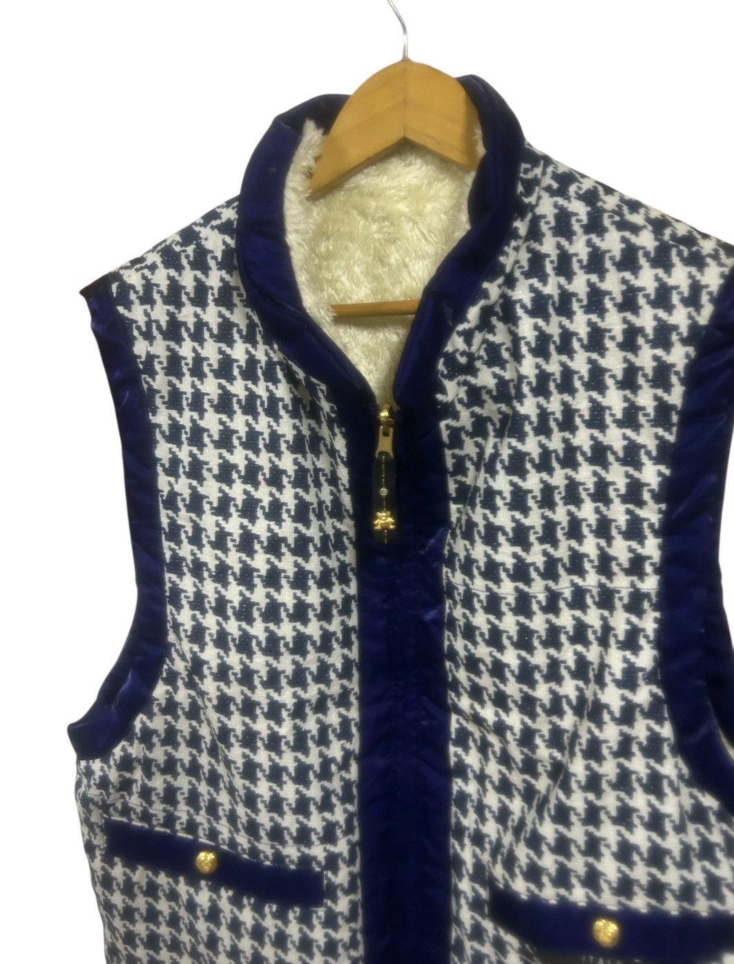 Ellesse Vintage Ellesse monogram fleece reversible vests Size US XXL / EU 58 / 5 - 2 Thumbnail