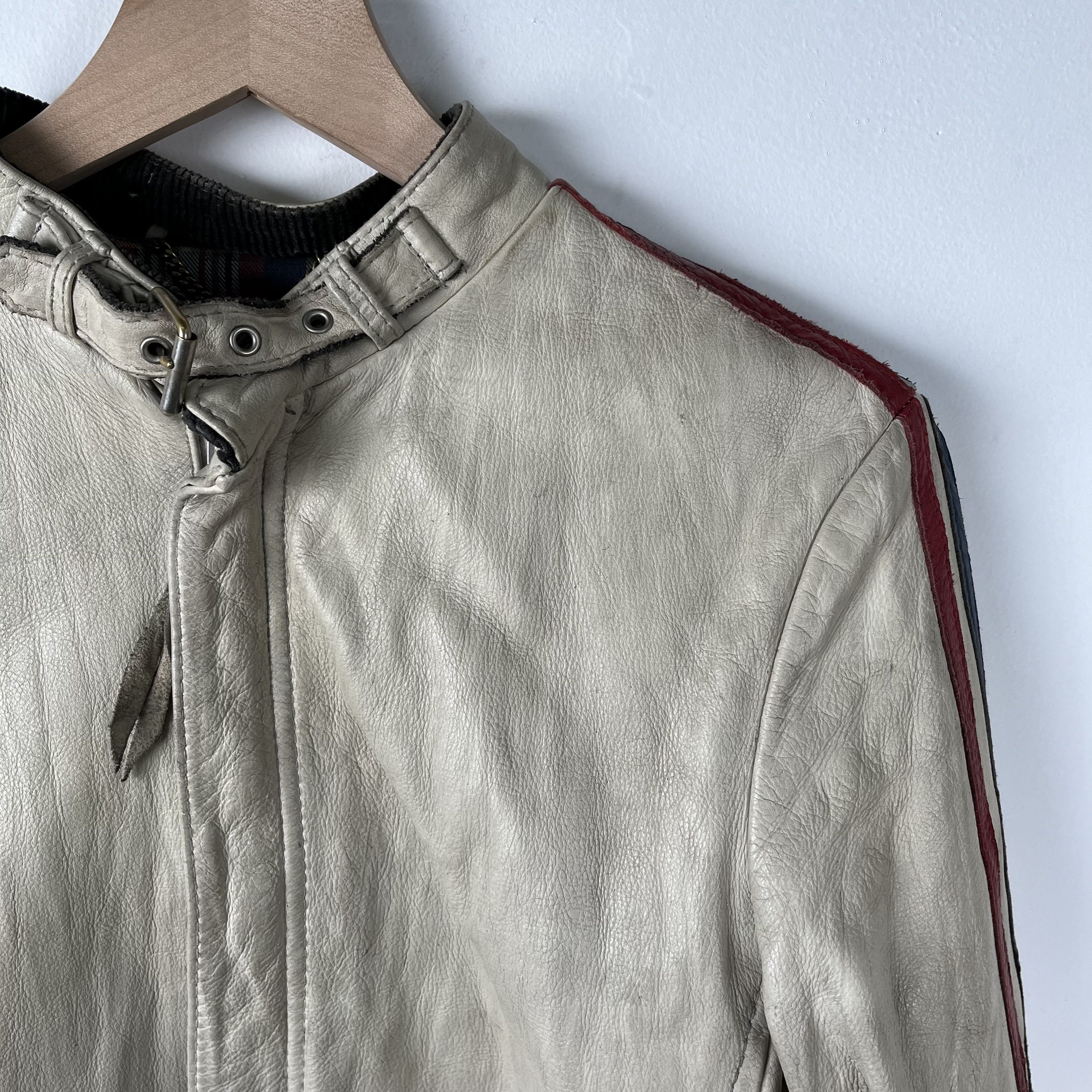 Schott Schott Leather Motocross Cafe Racer Jacket Size US S / EU 44-46 / 1 - 8 Thumbnail