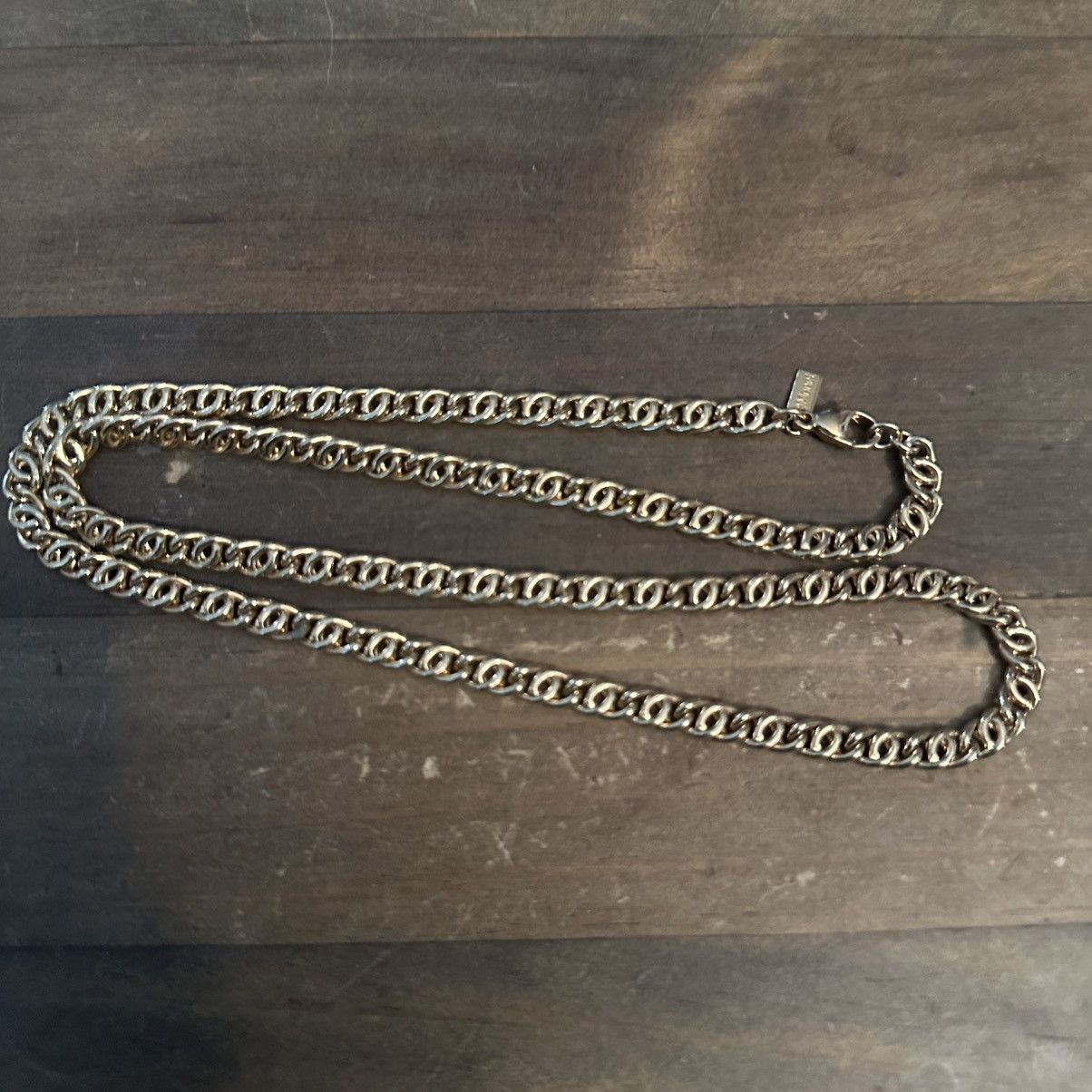 Monet Monet gold tone flat chain link necklace Size ONE SIZE - 2 Thumbnail