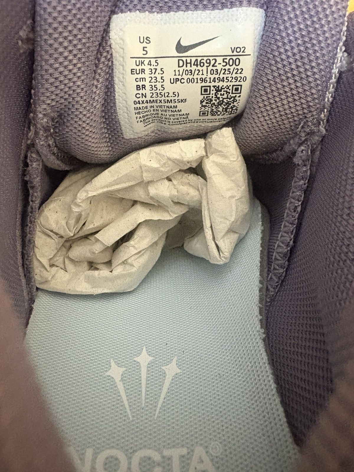 NOCTA Hot Step Air Terra Violet Haze Size US 6.5 / IT 36.5 - 6 Thumbnail