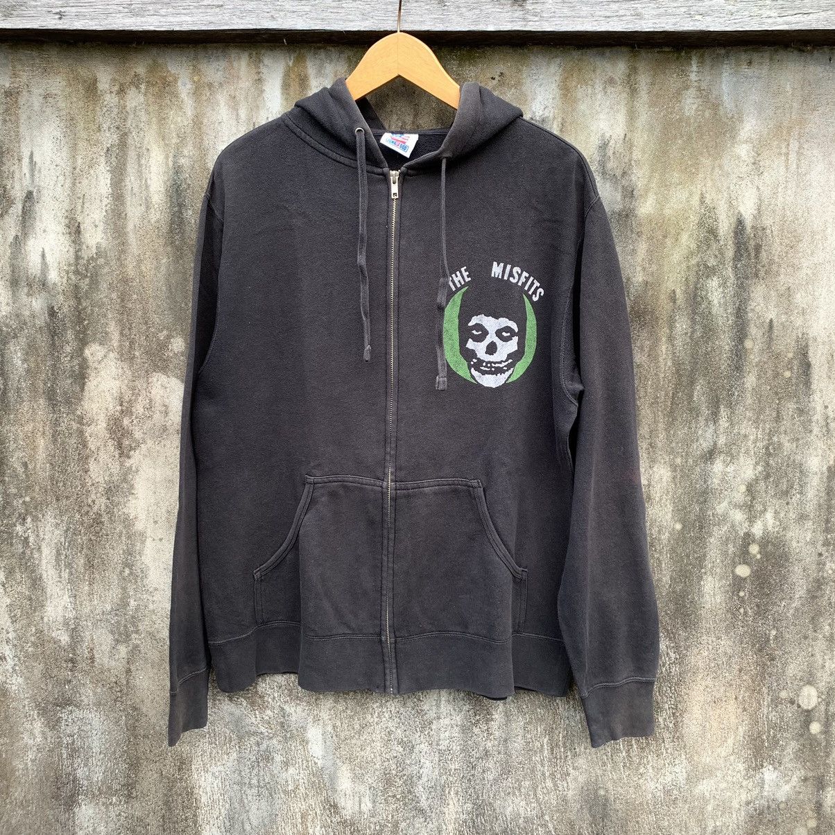 Misfits 💸RARE💸 VINTAGE MISFITS ZIPHOODIE Size US L / EU 52-54 / 3 - 10 Thumbnail