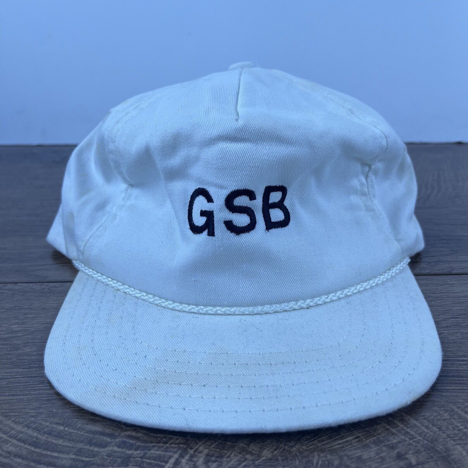 Other GSB Hat GSB Baseball Cap Hat White Adjustable Hat White Adul Size ONE SIZE - 1 Thumbnail