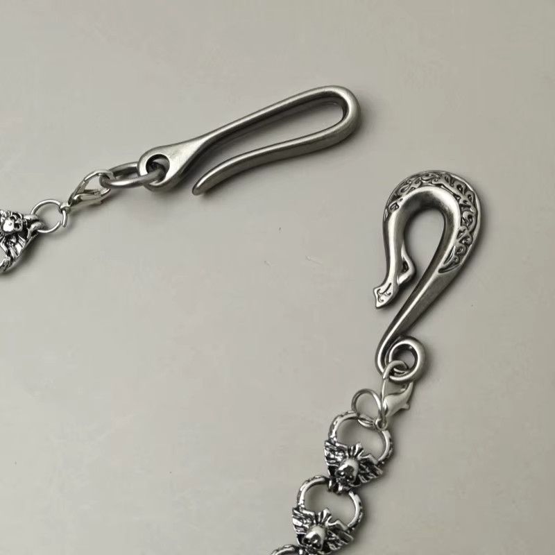Jewelry Dark punk Style Skeleton Pants Waist Chain Size ONE SIZE - 3 Thumbnail