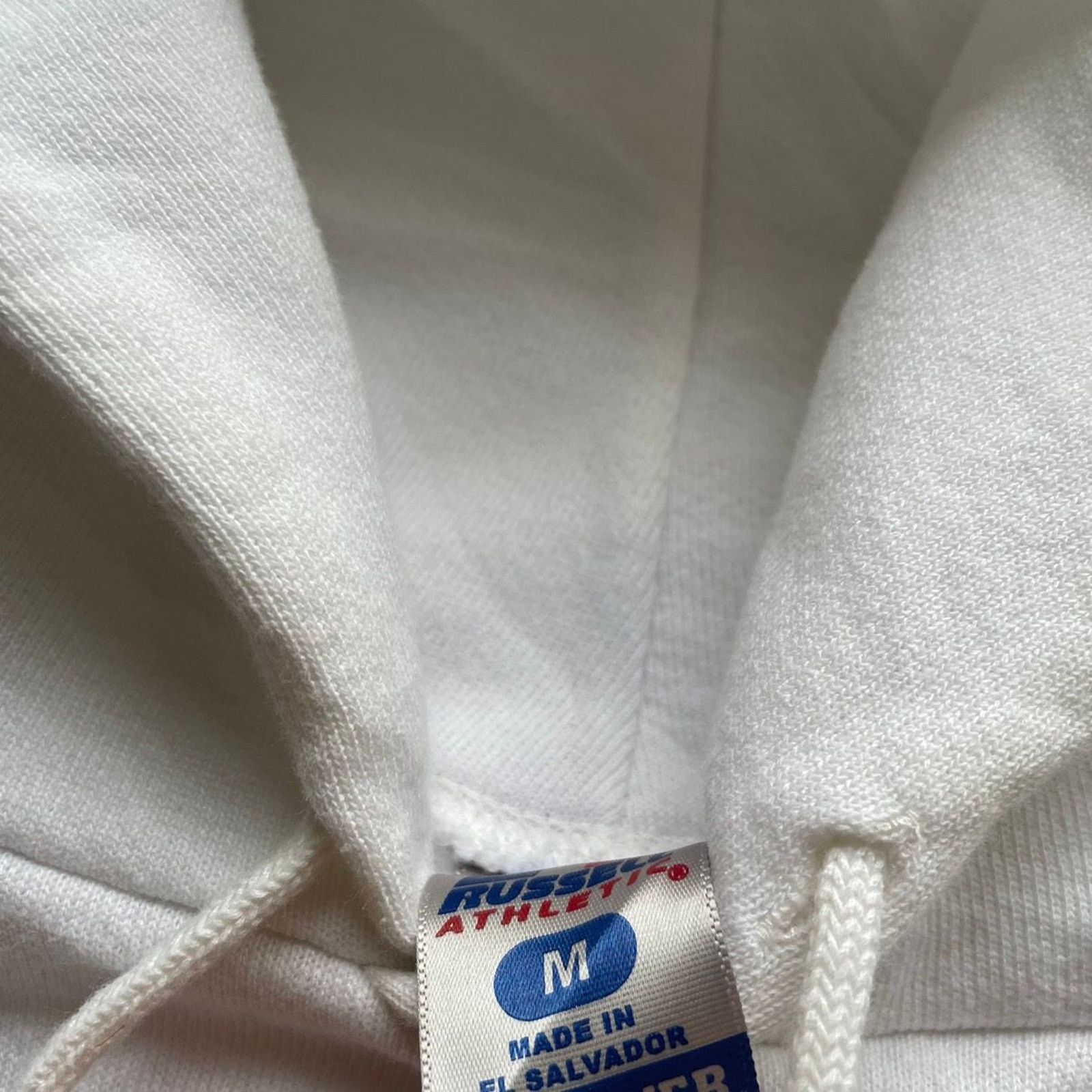 Russell Athletic Vintage Y2K Russell Athletic Blank Basic Hoodie Medium White Size US M / EU 48-50 / 2 - 3 Thumbnail