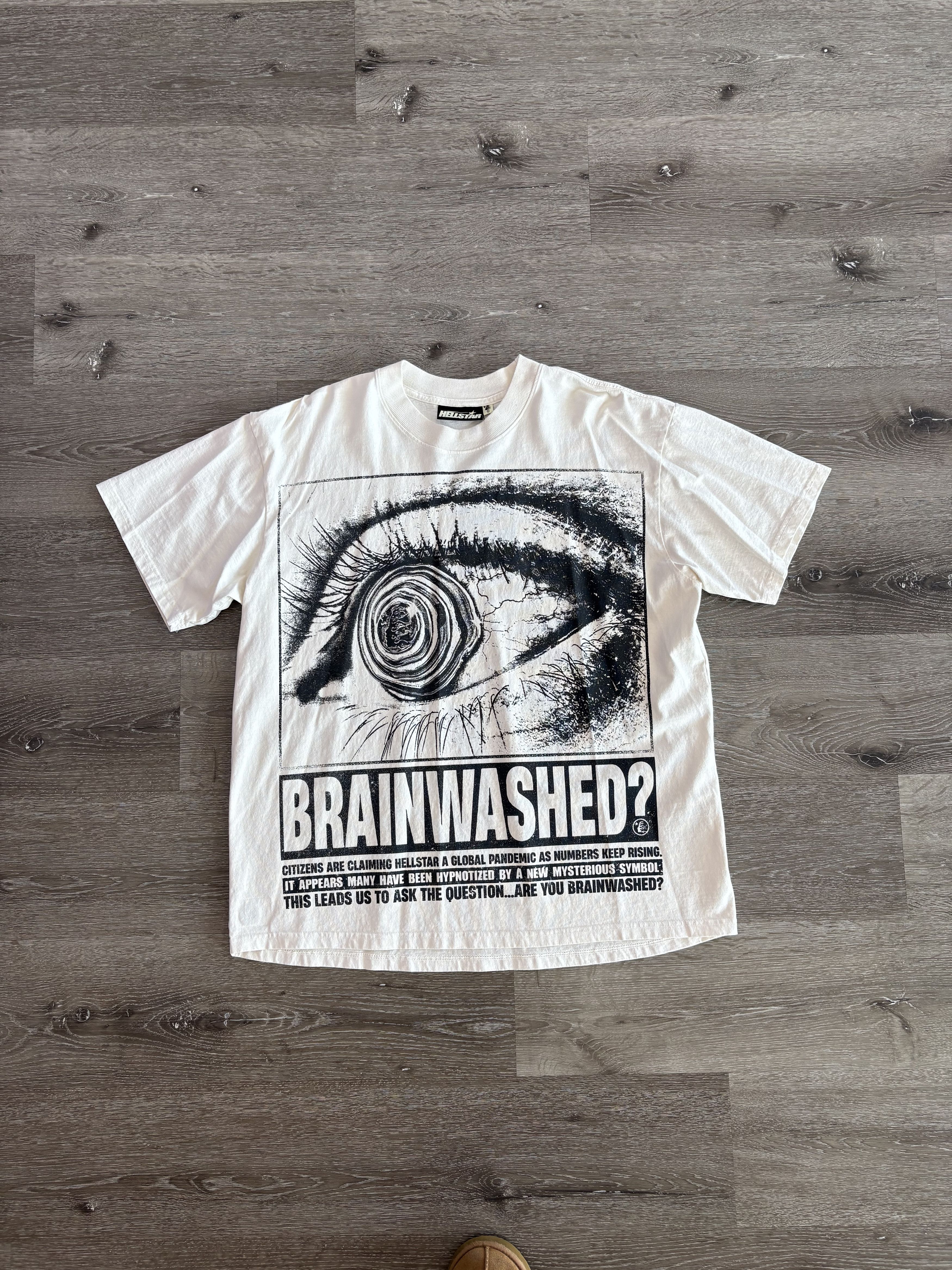 HELLSTAR Hellstar "Eyeball" T-Shirt (White) Size US XL / EU 56 / 4 - 1 Thumbnail