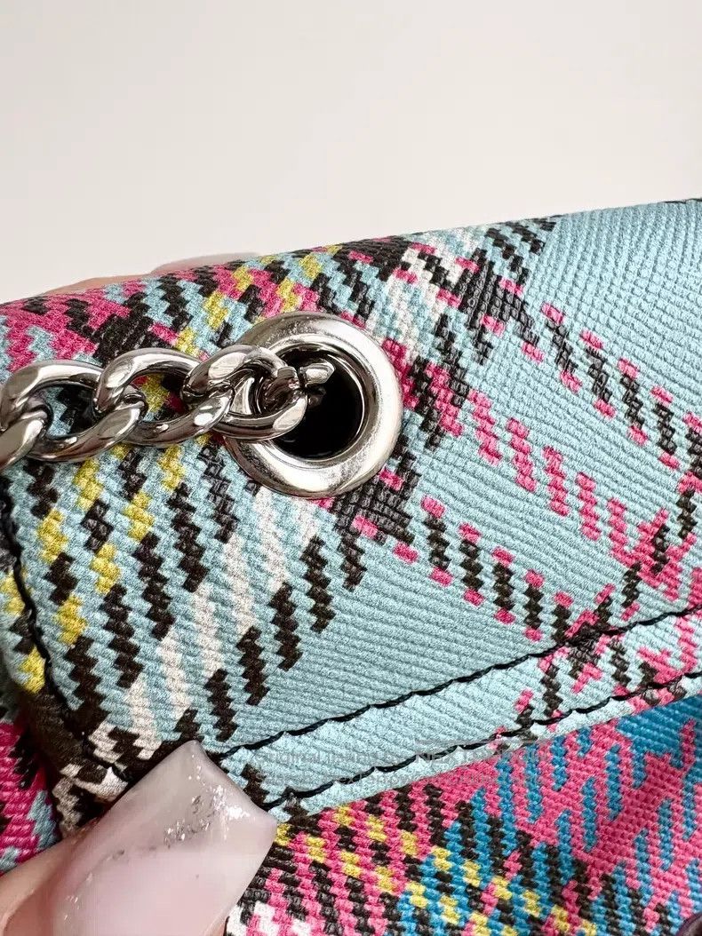 Vivienne Westwood Vivienne Westwood size OS Colorful Plaid Mini Waste Bag Size ONE SIZE - 5 Thumbnail