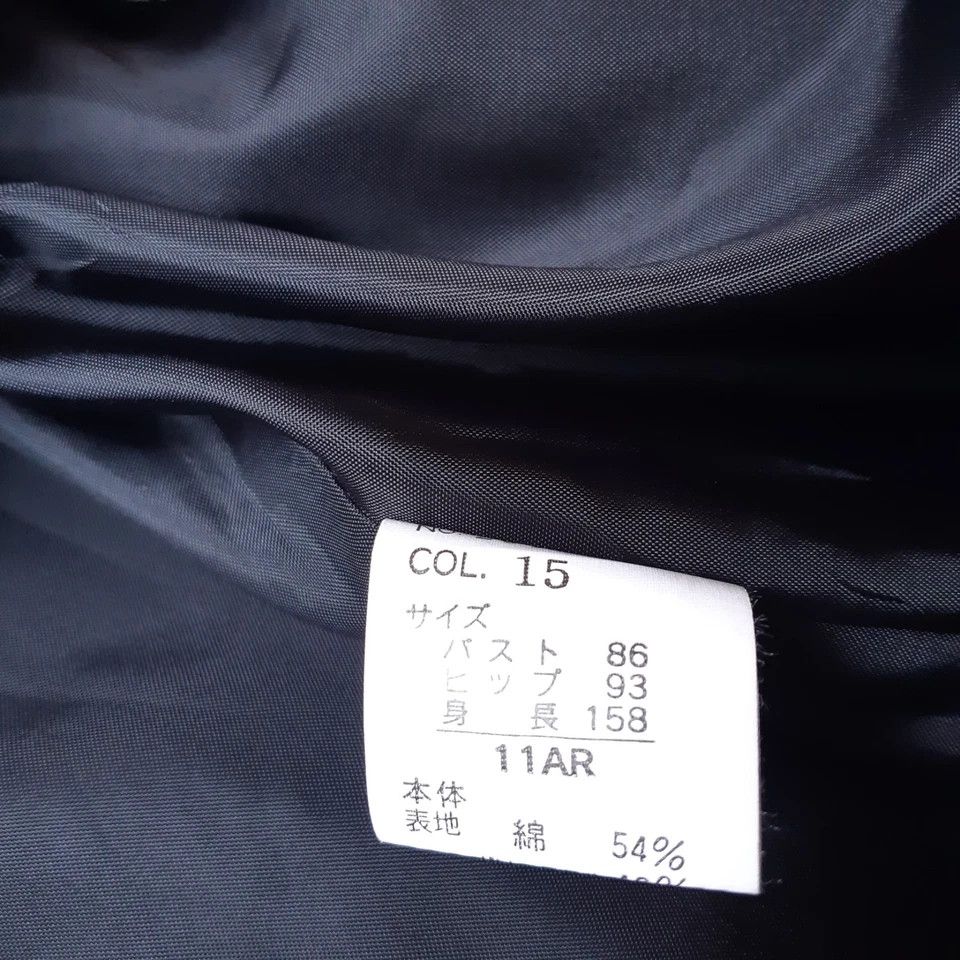 Dezert Dezert + Femme Trench Coat Jacket Women size 11AR Black Size S / US 4 / IT 40 - 6 Thumbnail