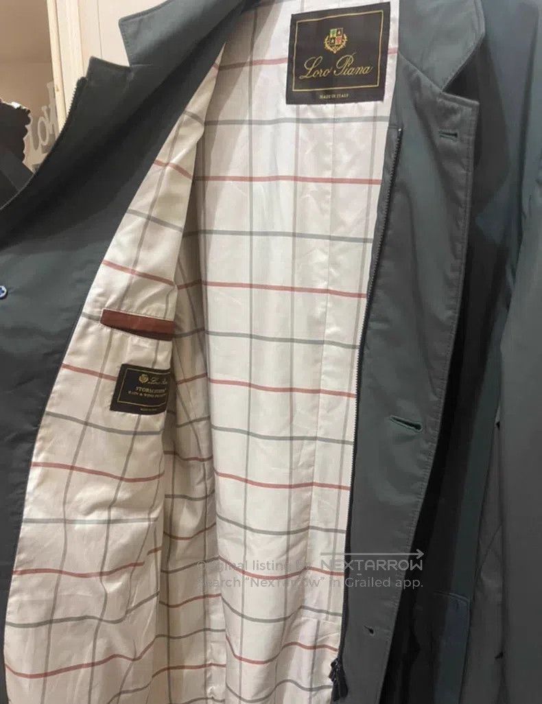 Loro Piana Loro Piana Tech fabric long coat Size US XL / EU 56 / 4 - 5 Thumbnail