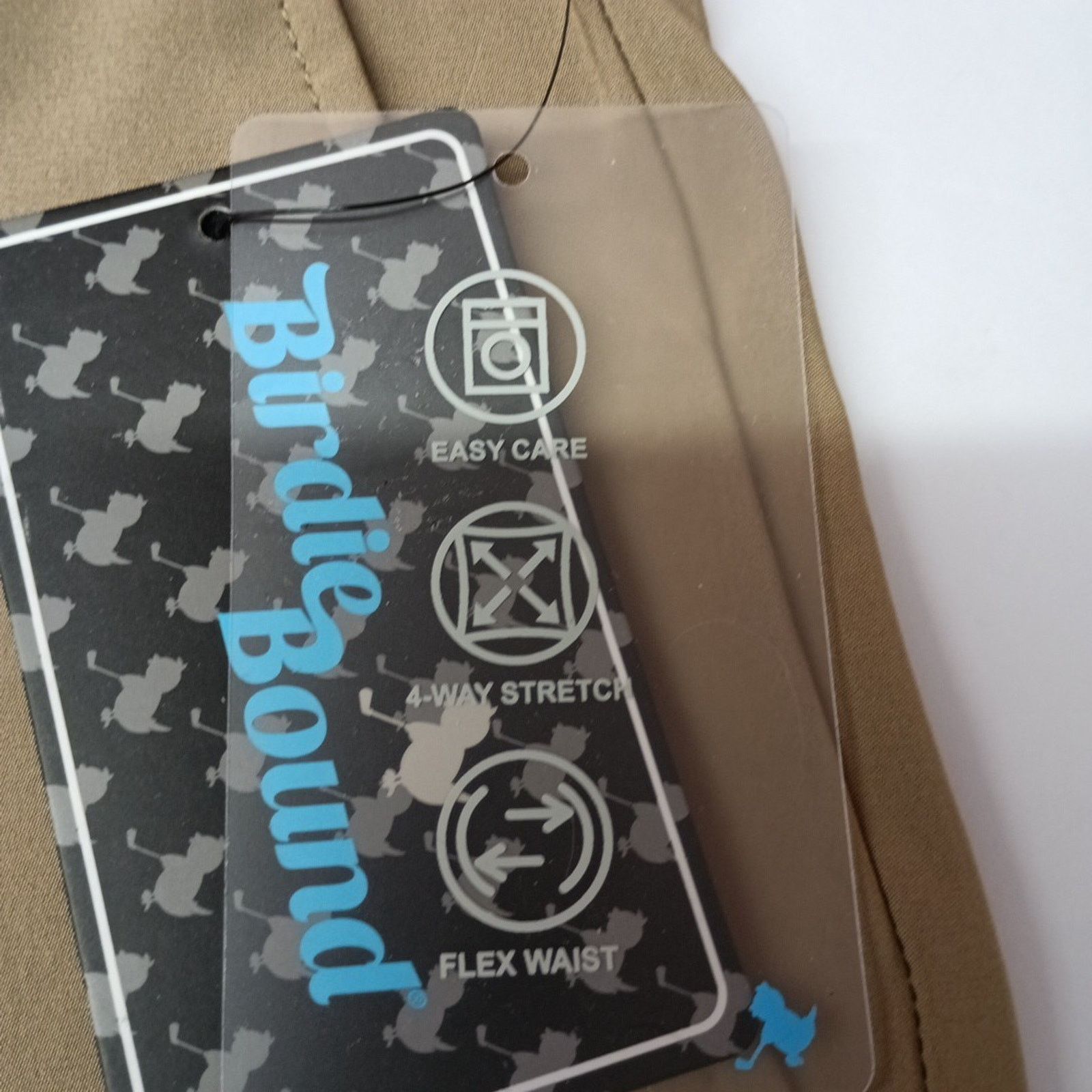 Other Birdie Bound Golf Pants Men's Size 36x32 Khaki Flex Straight Size US 36 / EU 52 - 5 Thumbnail