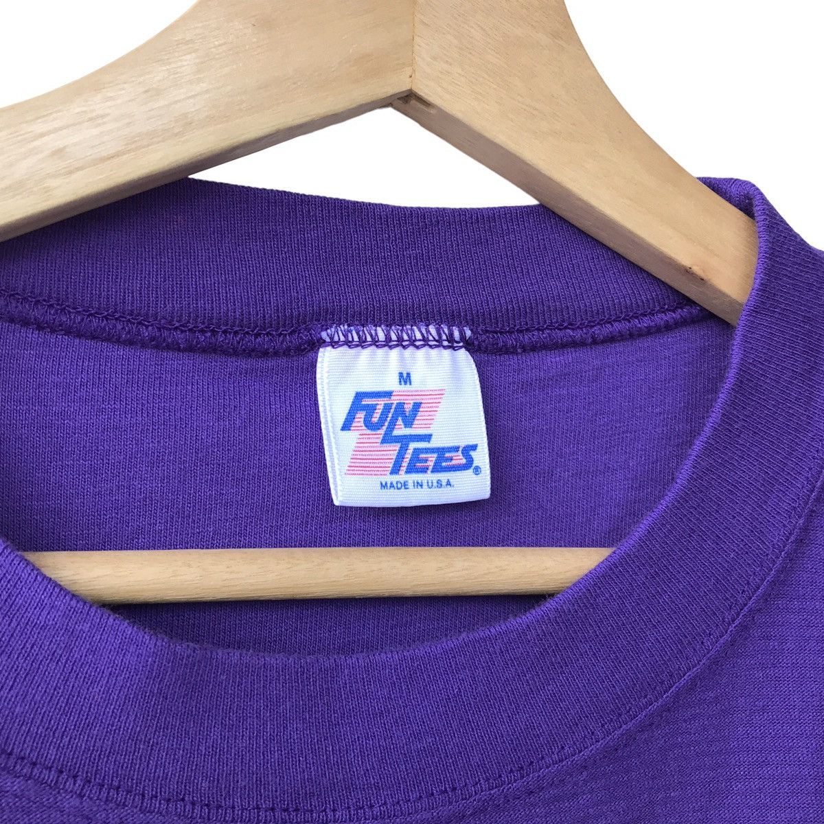 Vintage Fun Tees USA Vintage 1990s Basic Pocket Logo Tee Size US M / EU 48-50 / 2 - 6 Thumbnail