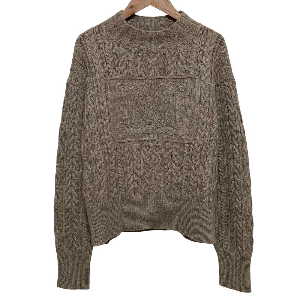 Max Mara Max Mara Max Mara Miranda Wool Cashmere Knit Sweater Textile Tops 2511361041 DUTY FREE for USA Size ONE SIZE - 1 Thumbnail