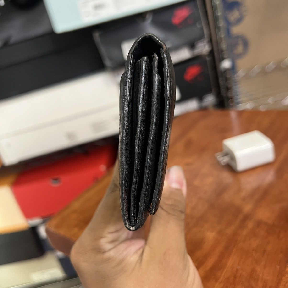 Gucci Gucci Guccissima Long Wallet Black Size ONE SIZE - 10 Thumbnail