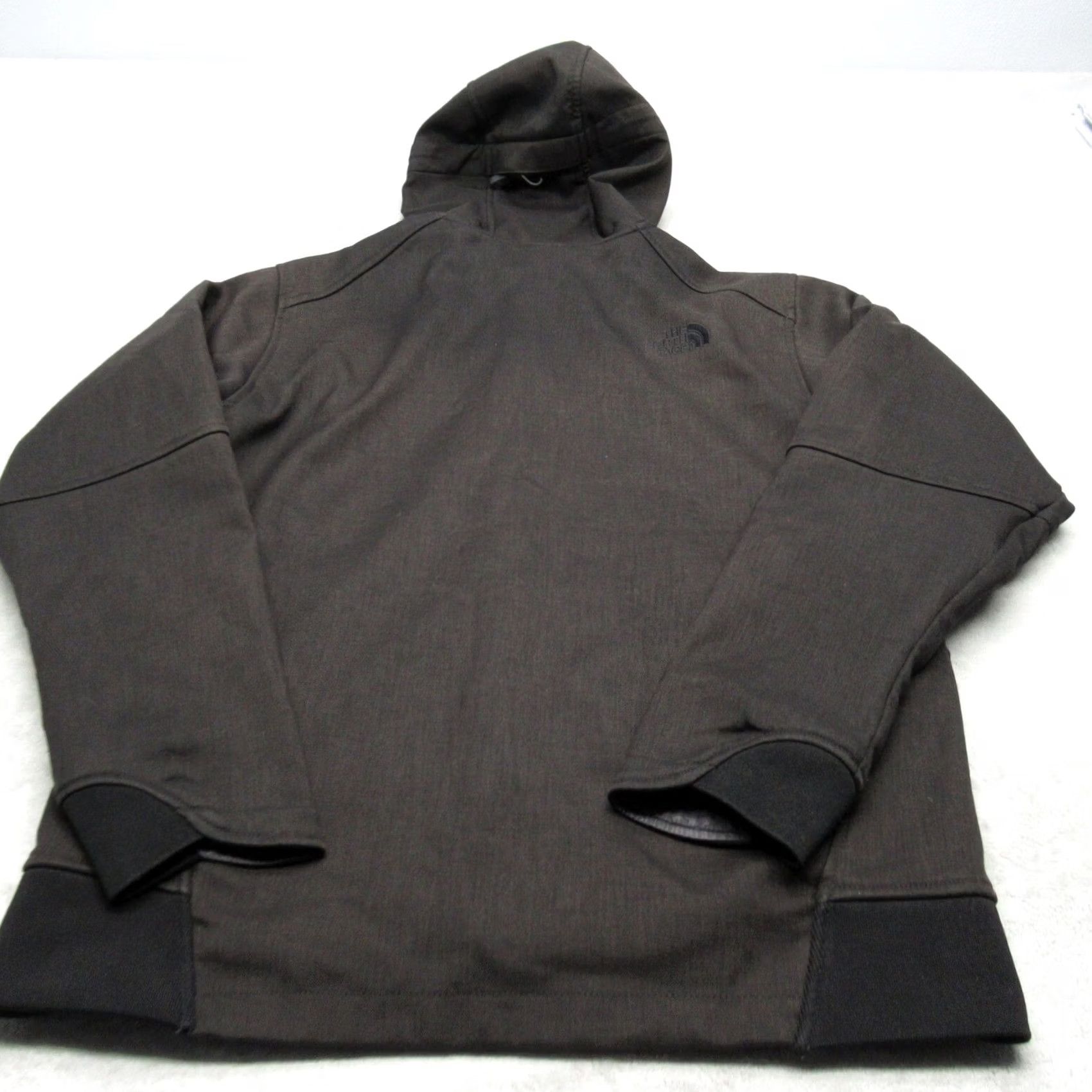 The North Face The North Face Jacket Mens Medium Brown Full Zip Hooded Softshell Water Resistant Pockets Hiking Windbreaker Outdoor Casual Travel Fall Spring Size US M / EU 48-50 / 2 - 3 Thumbnail