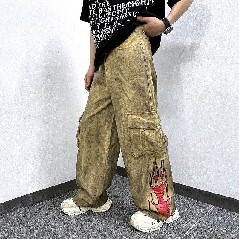 Vintage Cargo Pants New American Style Size US 32 / EU 48 - 5 Thumbnail