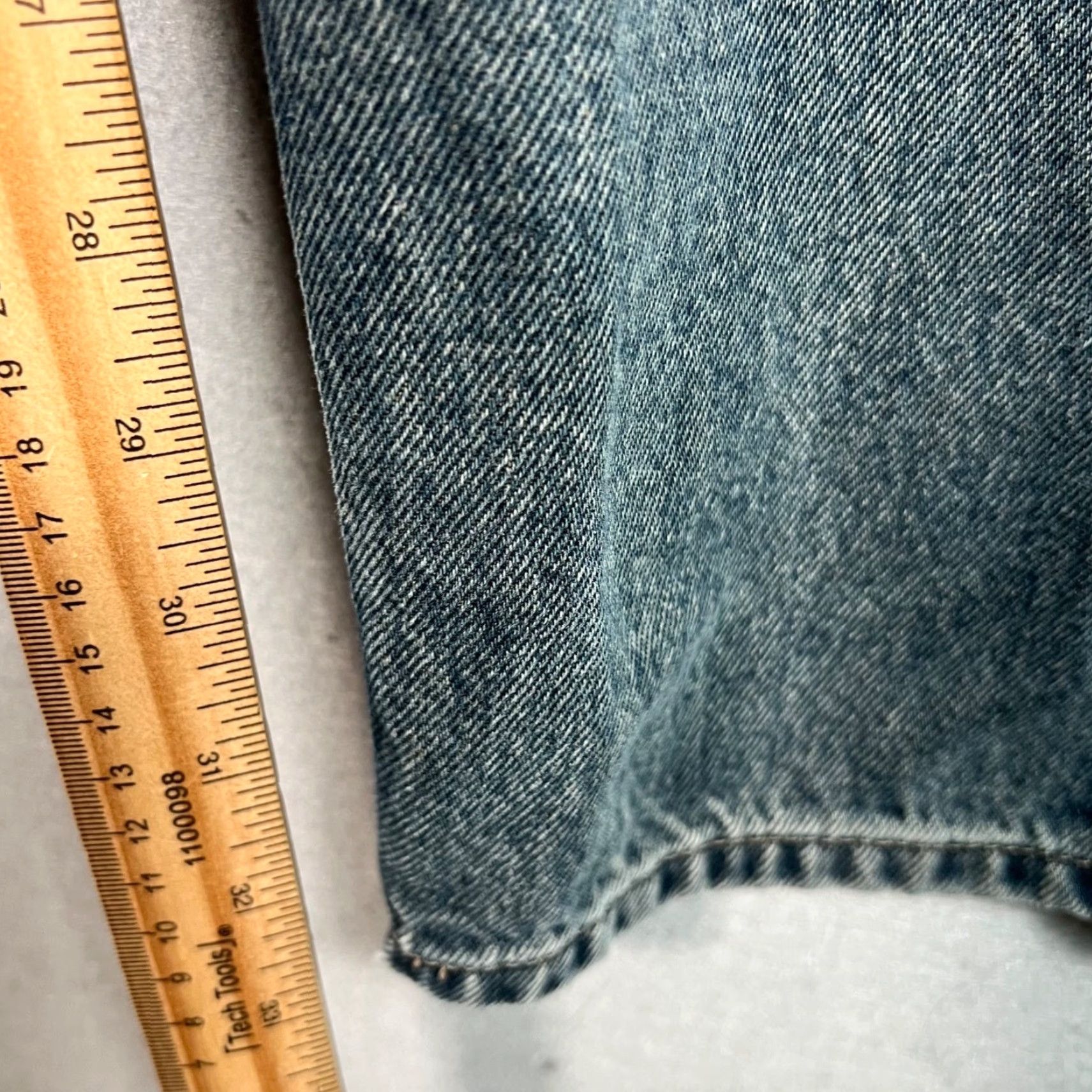 Zara Zara Jeans Mens Size 36 Straight Leg Denim 5-Pocket Blue Cotton Jeans Tight Rise Mid Vintage No Size US 36 / EU 52 - 7 Thumbnail