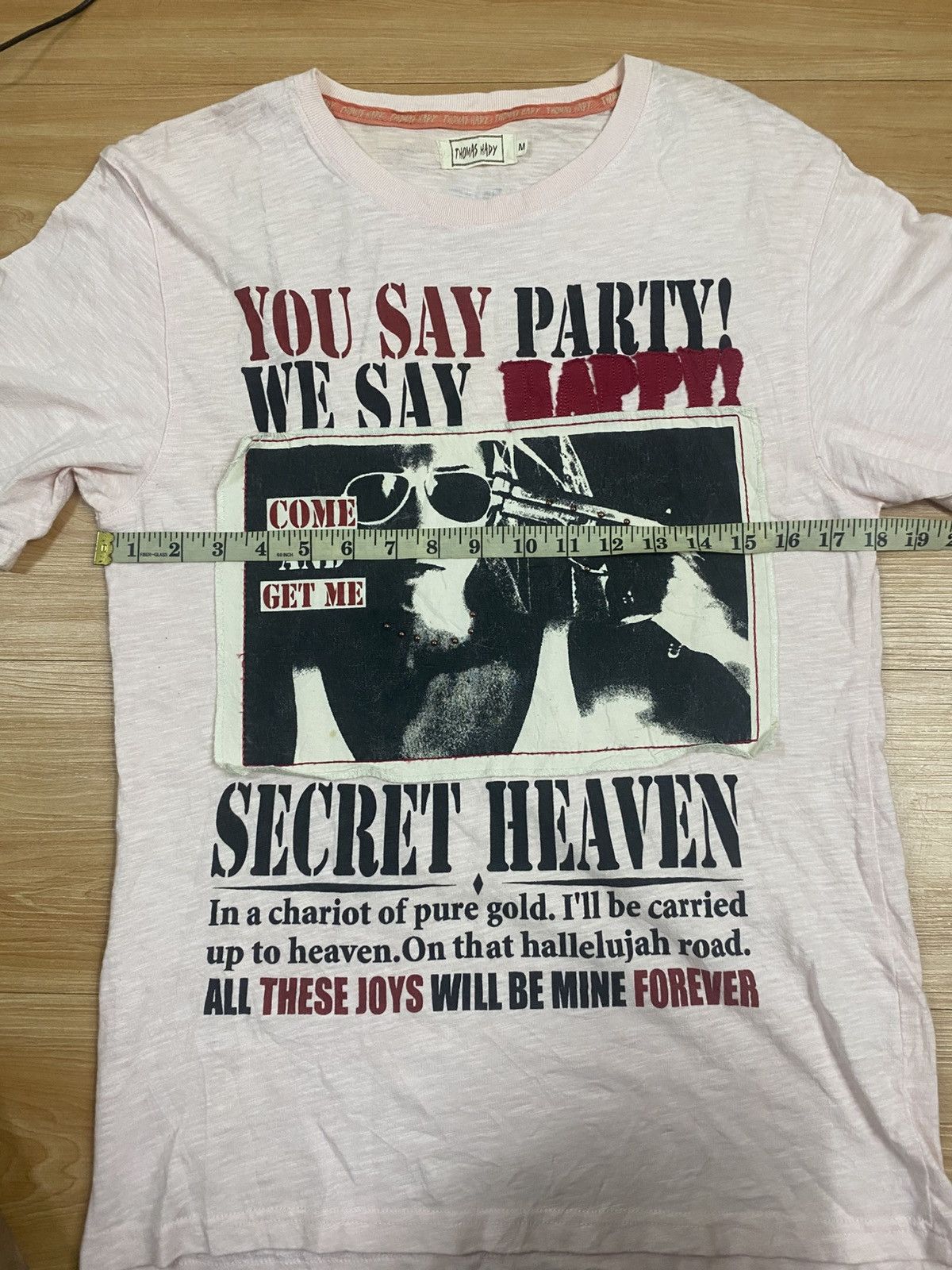 Japanese Brand Thomas Hady Vintage Tee-Rare Graphic Print -Streetwear Style Size US M / EU 48-50 / 2 - 7 Thumbnail