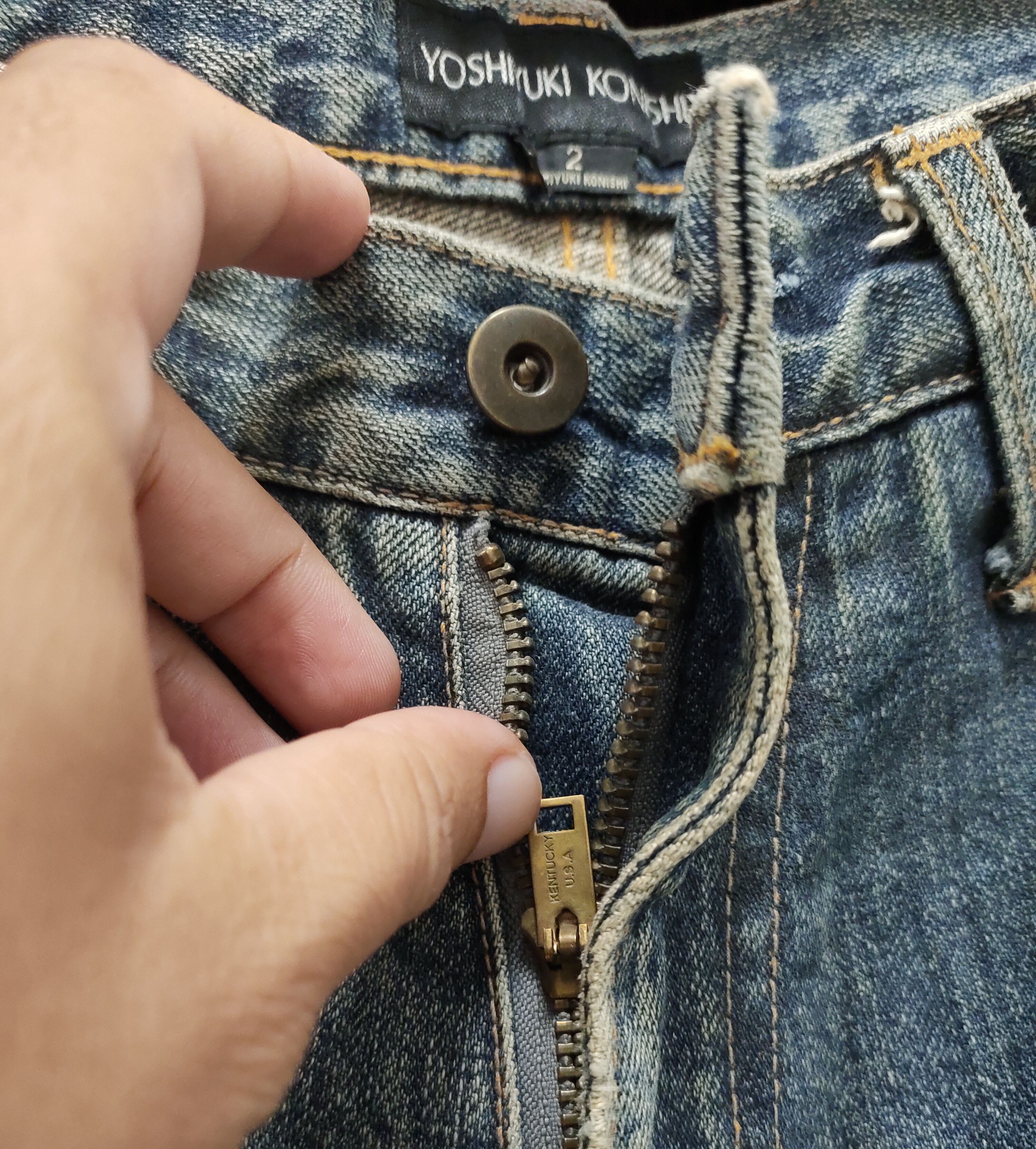 Yoshiyuki Konishi 💥Yoshiyuki Konishi Denim 💥 Size US 31 - 8 Thumbnail