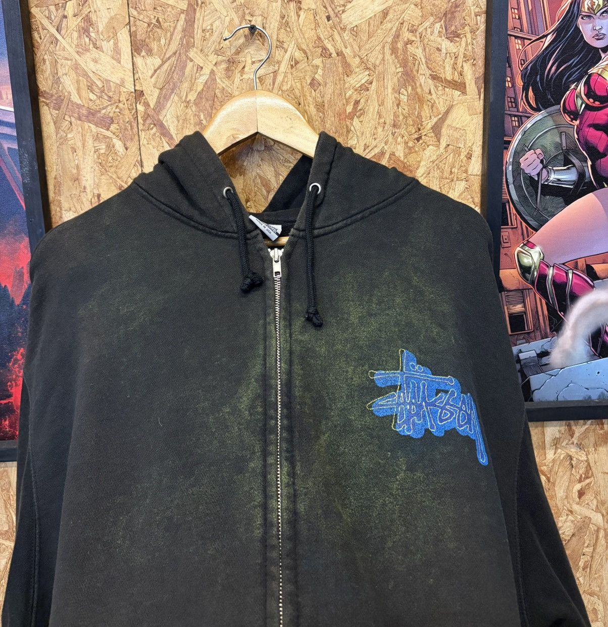 Stussy Vintage Stussy Zipper Hoodie 🔥 Size US XL / EU 56 / 4 - 7 Thumbnail