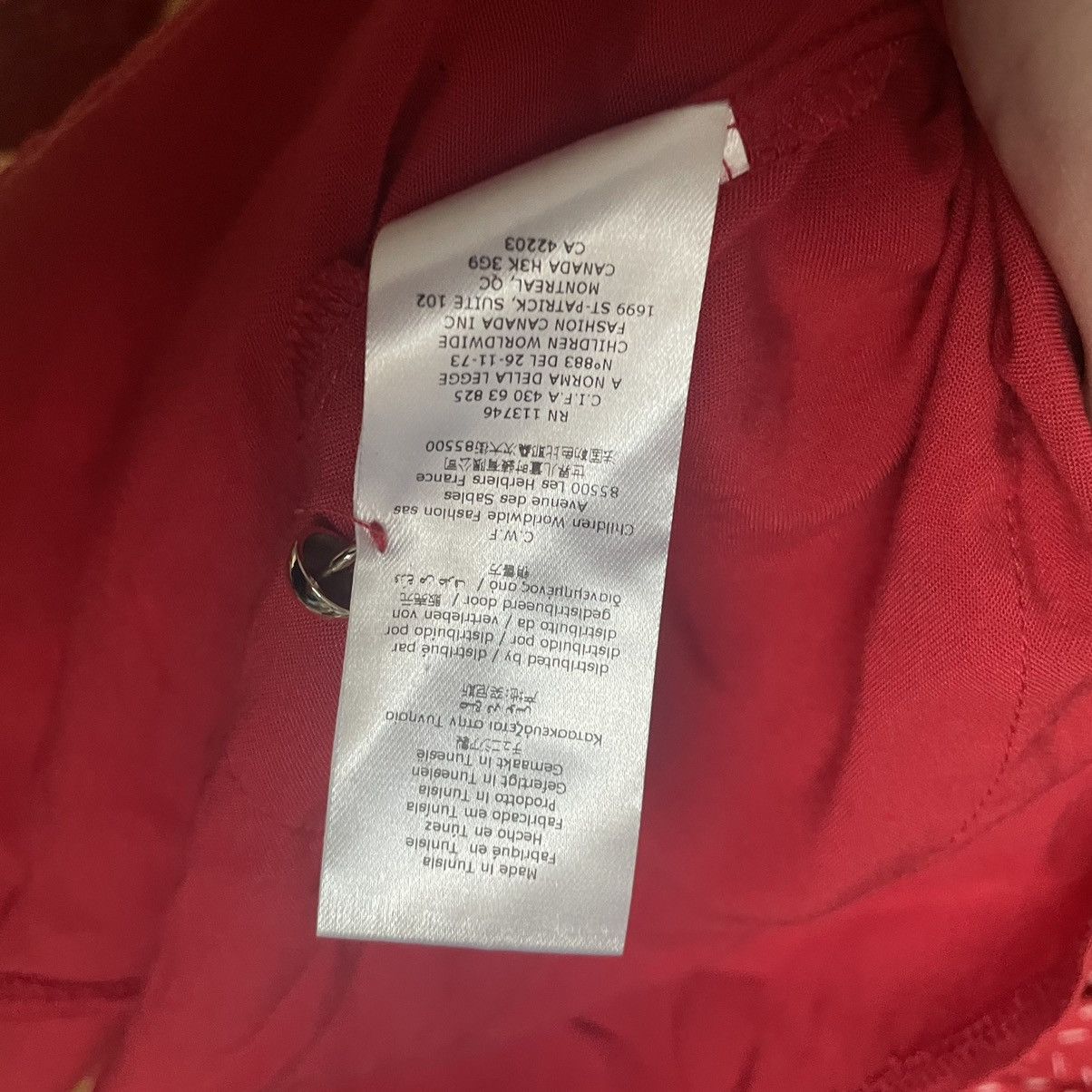 Chloe Chloé Red Mini Dress Size L / US 10 / IT 46 - 10 Thumbnail