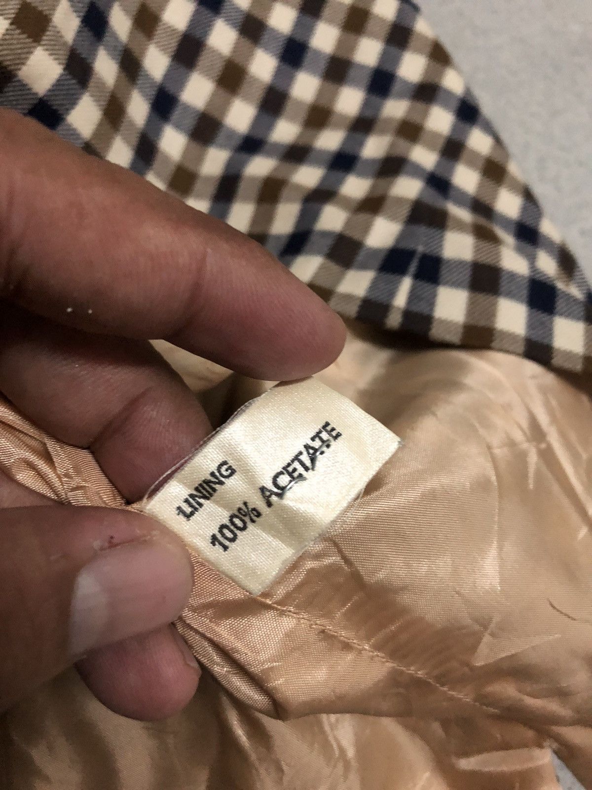 Aquascutum × Vintage Vintage Aquascutum Plaid Vest Size US M / EU 48-50 / 2 - 4 Thumbnail