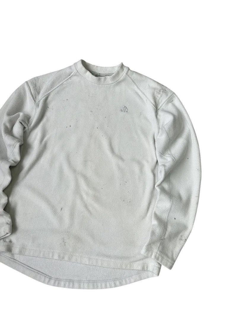 Nike × Nike ACG × Vintage Vintage Nike ACG Distressed Fleece Sweatshirt Size US M / EU 48-50 / 2 - 3 Thumbnail