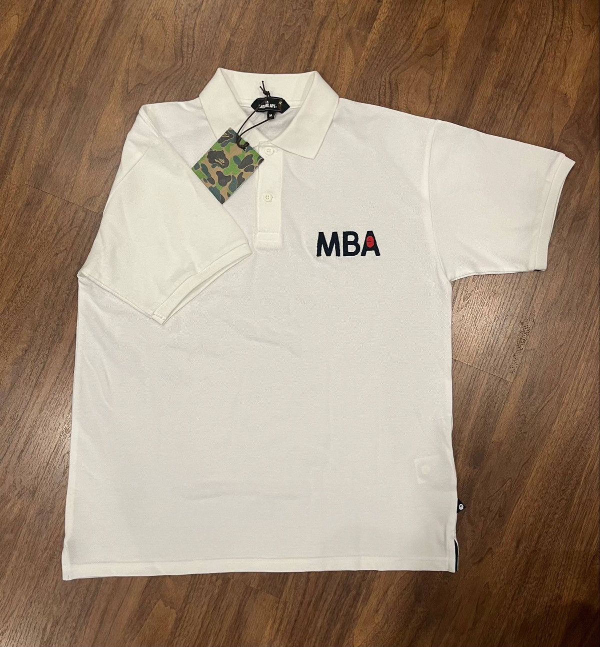BAPE basic polo shirt