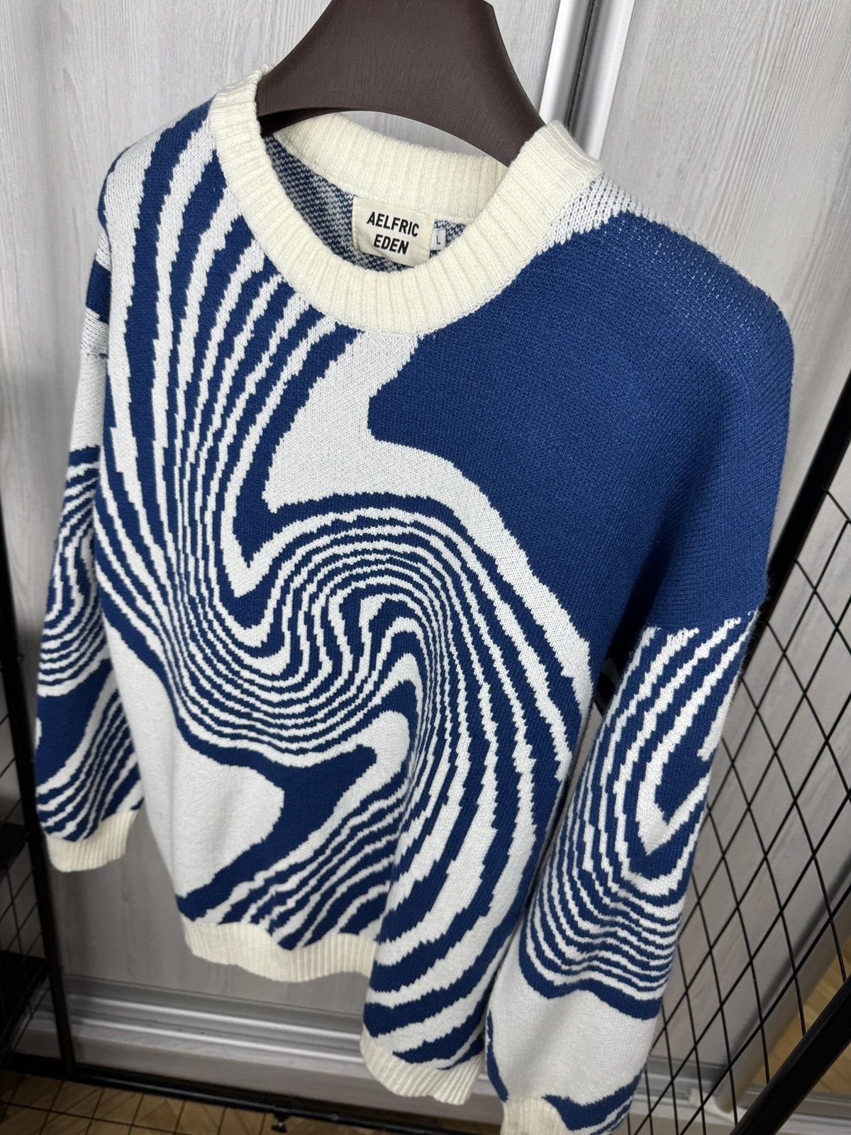 Designer Aelfric Eden Whirlpool Knit Soft Sweater Unisex size L Size US L / EU 52-54 / 3 - 5 Thumbnail