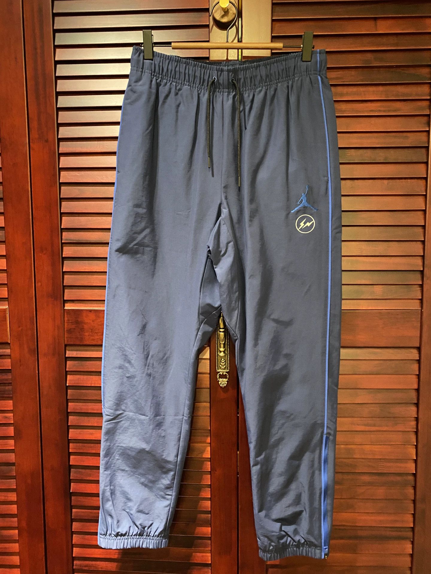 Jordan Brand Jordan x Fragment Blue Sport Pants Size US 30 / EU 46 - 1 Thumbnail