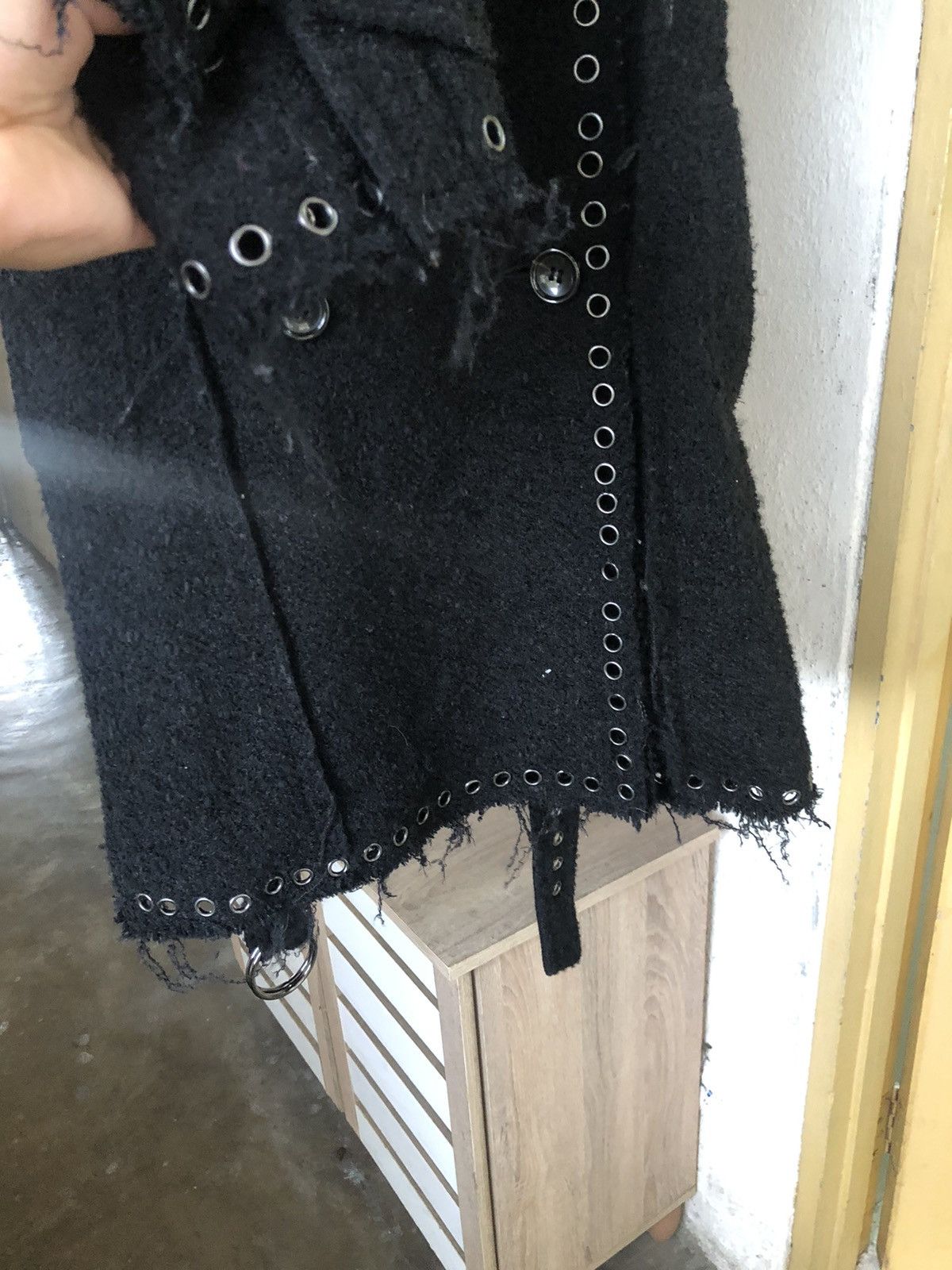 If Six Was Nine Rare❗️Enchantement Bondage Punk Long Coat If Six Was Nine Size XS / US 0-2 / IT 36-38 - 15 Thumbnail