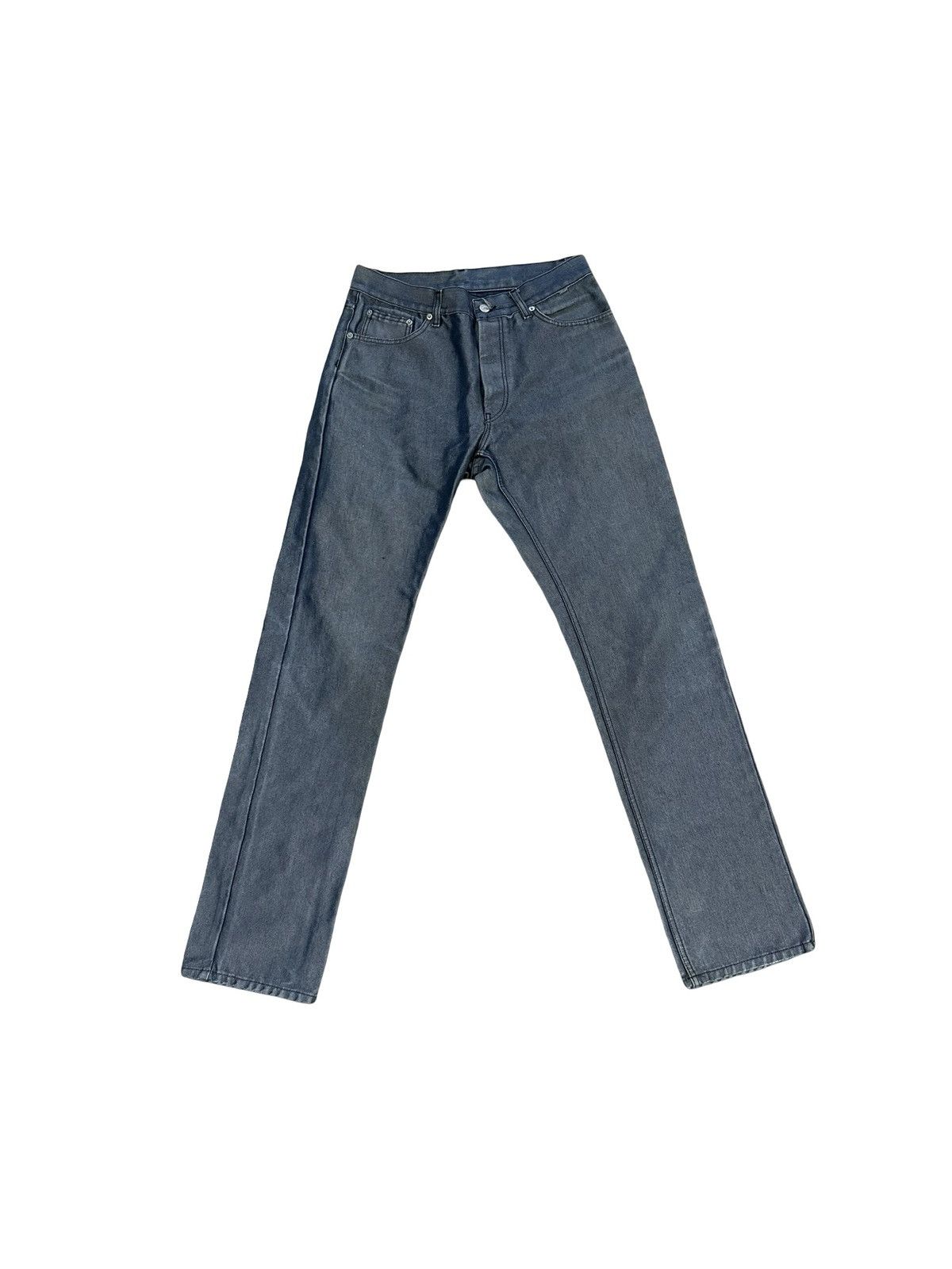 Helmut Lang 1997 Helmut Lang Glossy Denim Size US 32 / EU 48 - 1 Thumbnail