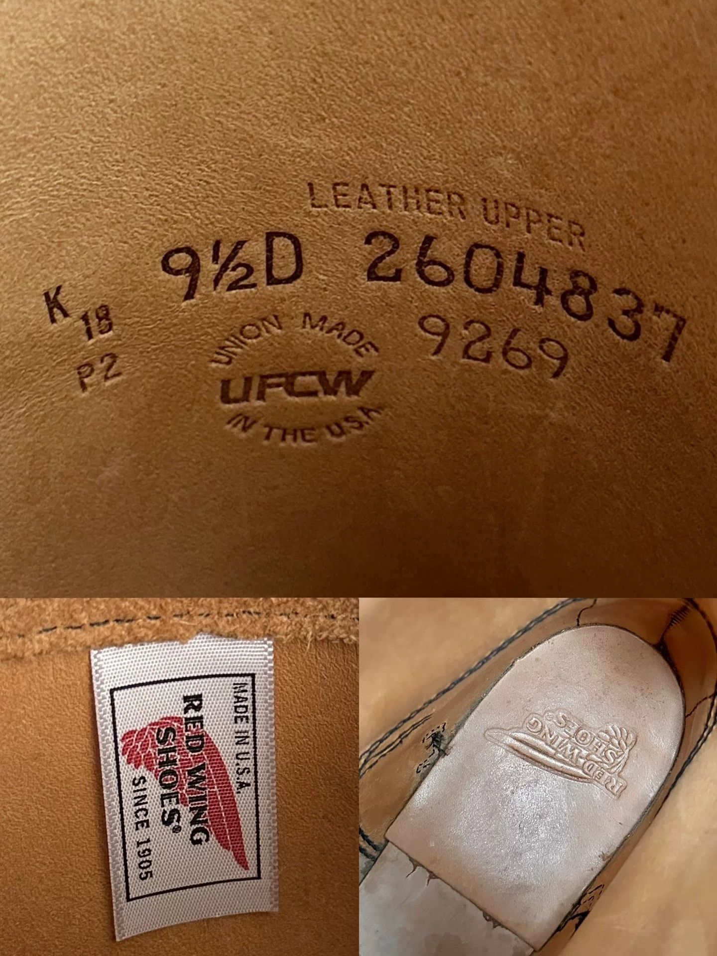 Red Wing Redwing 9269 9.5D Boots Size US 9.5 / EU 42-43 - 8 Thumbnail