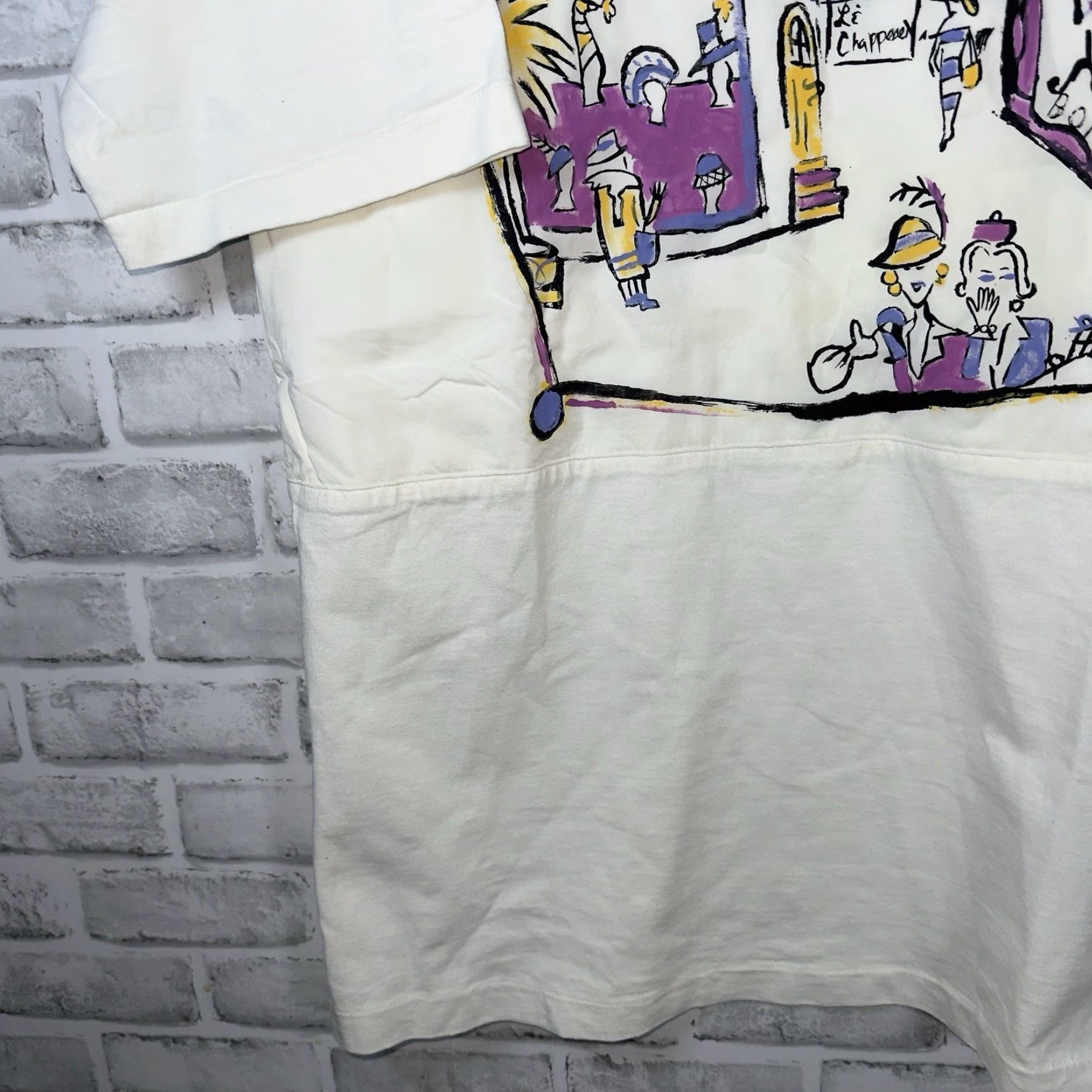 Mango VINTAGE Julia Mango Women Cotton Graphic T-Shirt USA One Size Size ONE SIZE - 3 Thumbnail