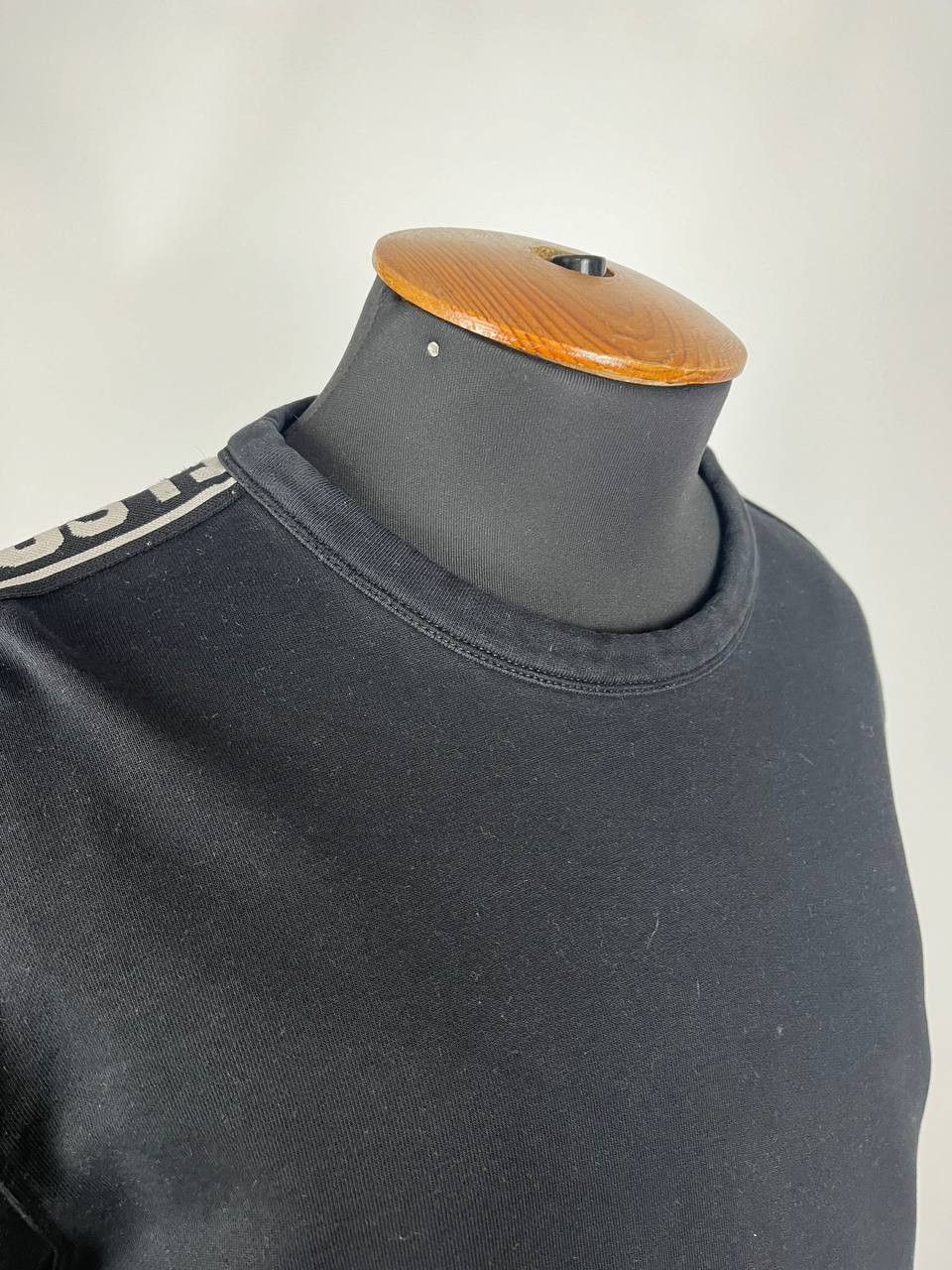 Designer × Just Cavalli Just Cavalli Men's Sweatshirt Tape Sleeve Logo (0498) Size US L / EU 52-54 / 3 - 4 Thumbnail