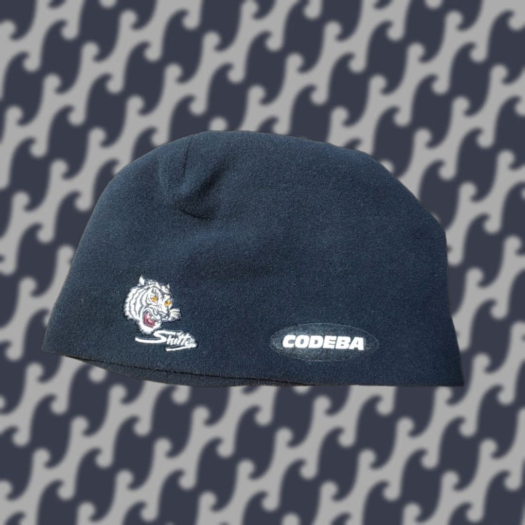 Vintage VINTAGE CODEBA Beanie Hat One Size Black Fleece Winter Ski Outdoor Sports Unisex Adults Small? Size US M / EU 48-50 / 2 - 1 Thumbnail