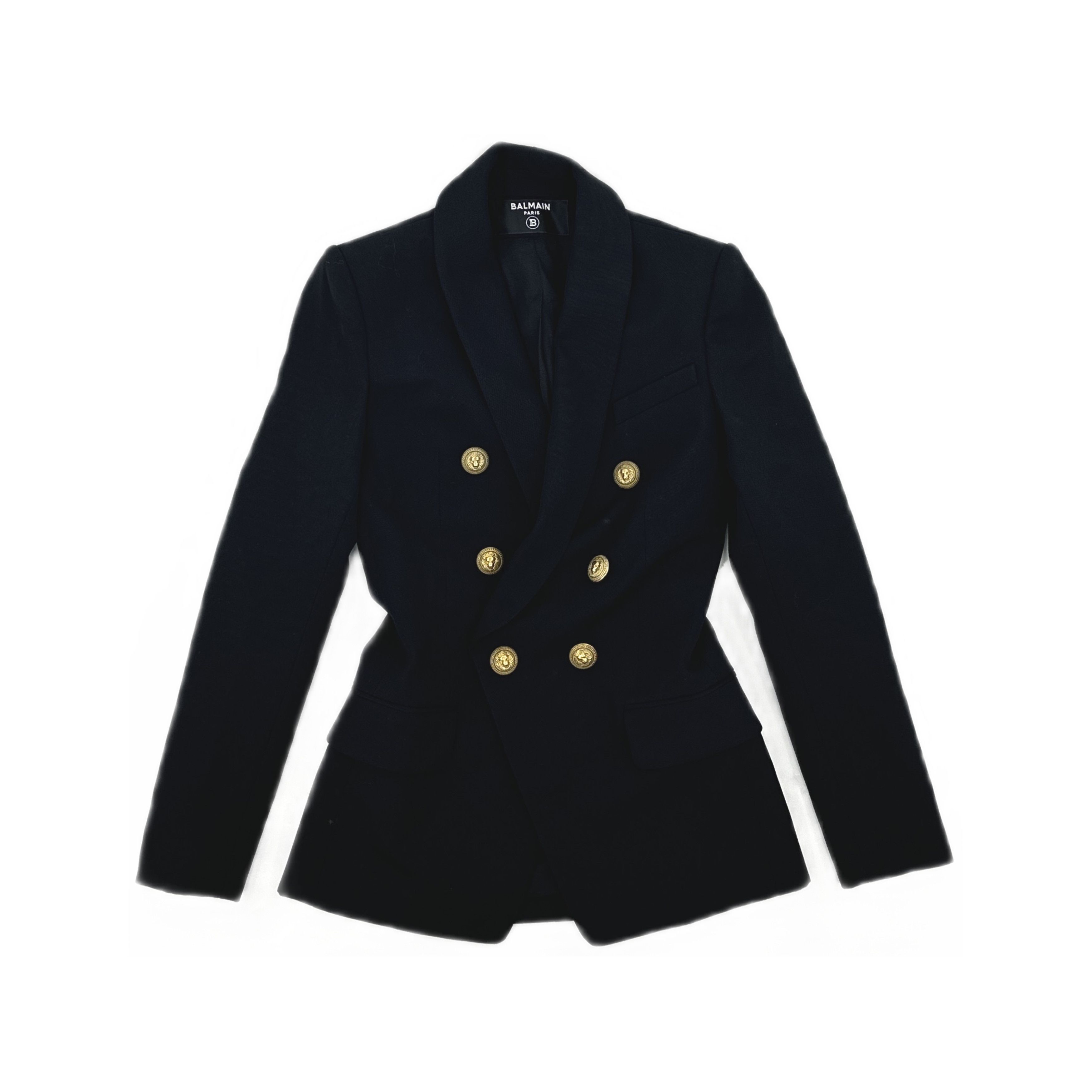 Balmain Balmain Double Breasted Wool Blazer Size 36 Size XS / US 0-2 / IT 36-38 - 1 Thumbnail