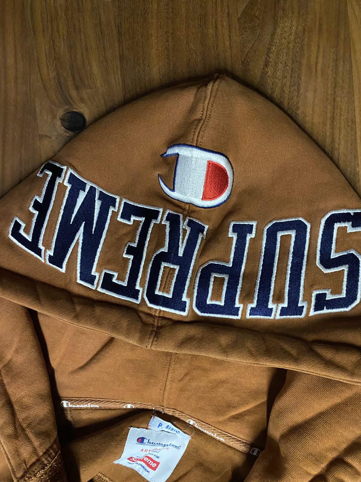 Supreme Supreme x Champion zip hoodie Size US L / EU 52-54 / 3 - 3 Thumbnail