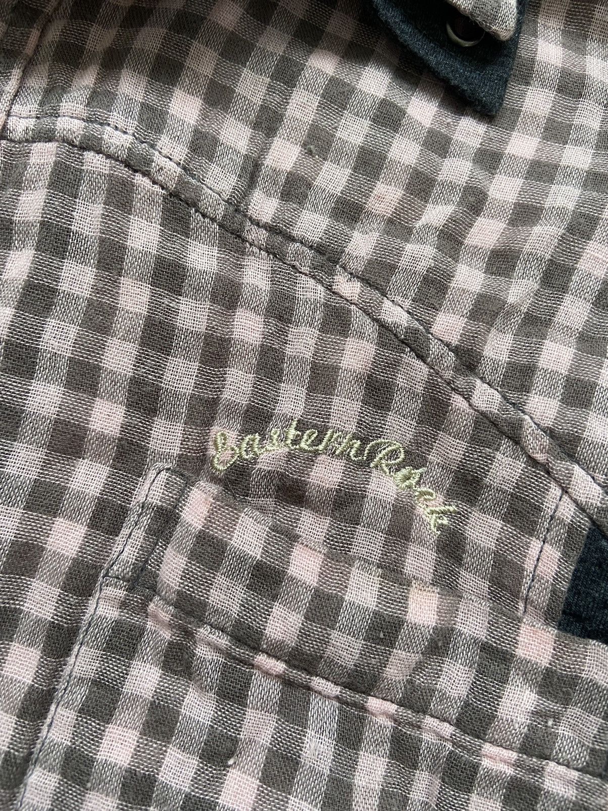 Japanese Brand Vintage 2000’s PPFM Visual Kei Hybrid Cotton Blend Shirt Size US M / EU 48-50 / 2 - 3 Thumbnail