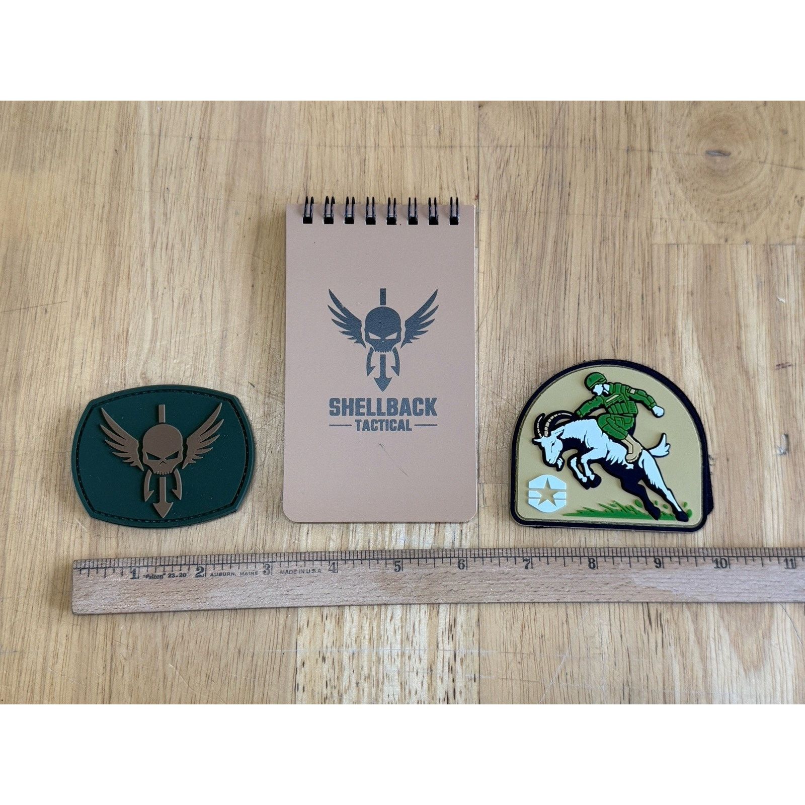 Propper Propper Military Goat Mounted 2 Morale Patches, Notepad, NEW Size ONE SIZE - 1 Thumbnail