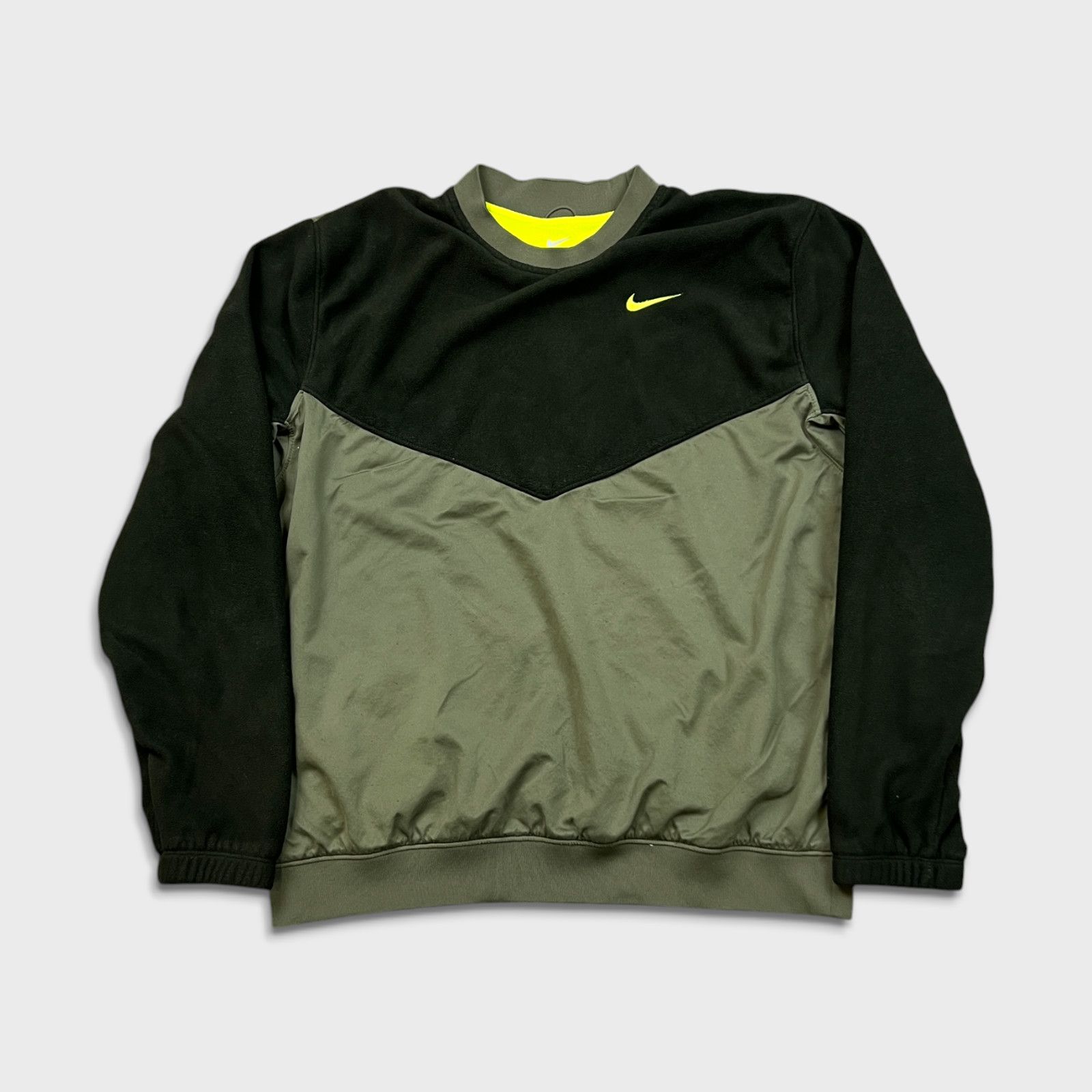 Nike × Vintage Nike Sportswear Fleece Medium Embroidered Swoosh Sweatshirt Size US M / EU 48-50 / 2 - 1 Thumbnail