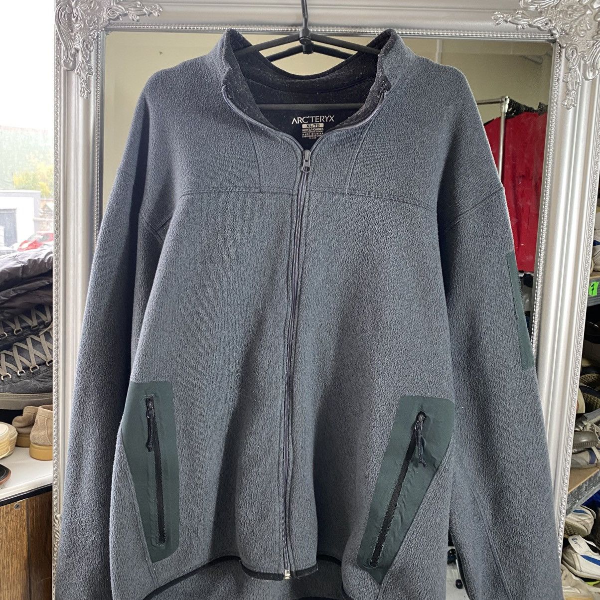 Arc'teryx Vintage Arcteryx Full Zip Hoodie Fleece Jacket Size US XL / EU 56 / 4 - 2 Thumbnail