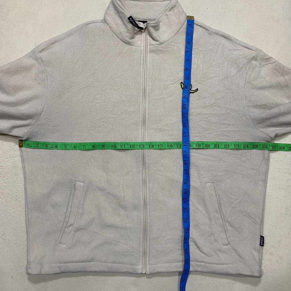 Japanese Brand MARK GONZALES Spellout Fleece Half Zipper Sweatshirt Size US XL / EU 56 / 4 - 17 Thumbnail