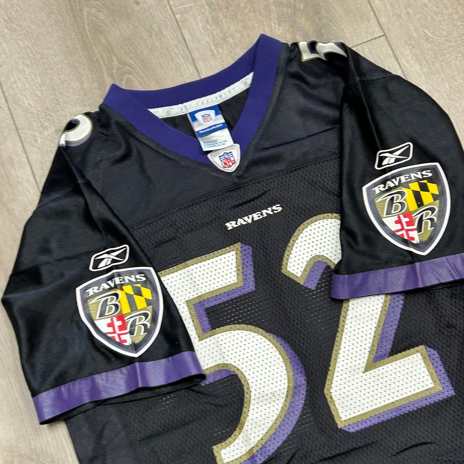Reebok × Vintage Vintage Reebok Baltimore Ravens Ray Lewis jersey youth L Size US L / EU 52-54 / 3 - 6 Thumbnail