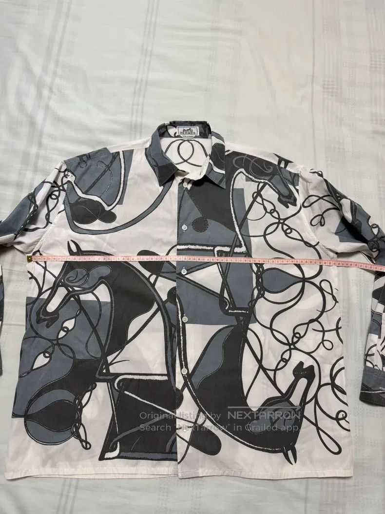 Hermes Hermes Silk shirt Size US XXS / EU 40 - 4 Thumbnail