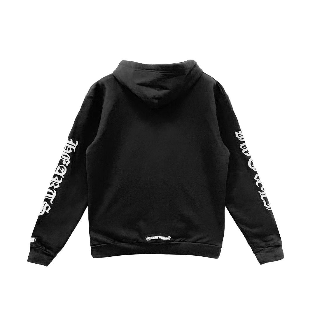 Chrome Hearts Chrome Hearts 1988 Script Black Pullover Hoodie Size M / US 6-8 / IT 42-44 - 2 Thumbnail