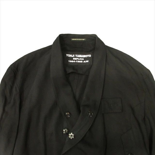 Yohji Yamamoto YOHJI YAMAMOTO POUR HOMME 85 a/w REPLICA tailored jacket Size US S / EU 44-46 / 1 - 5 Thumbnail