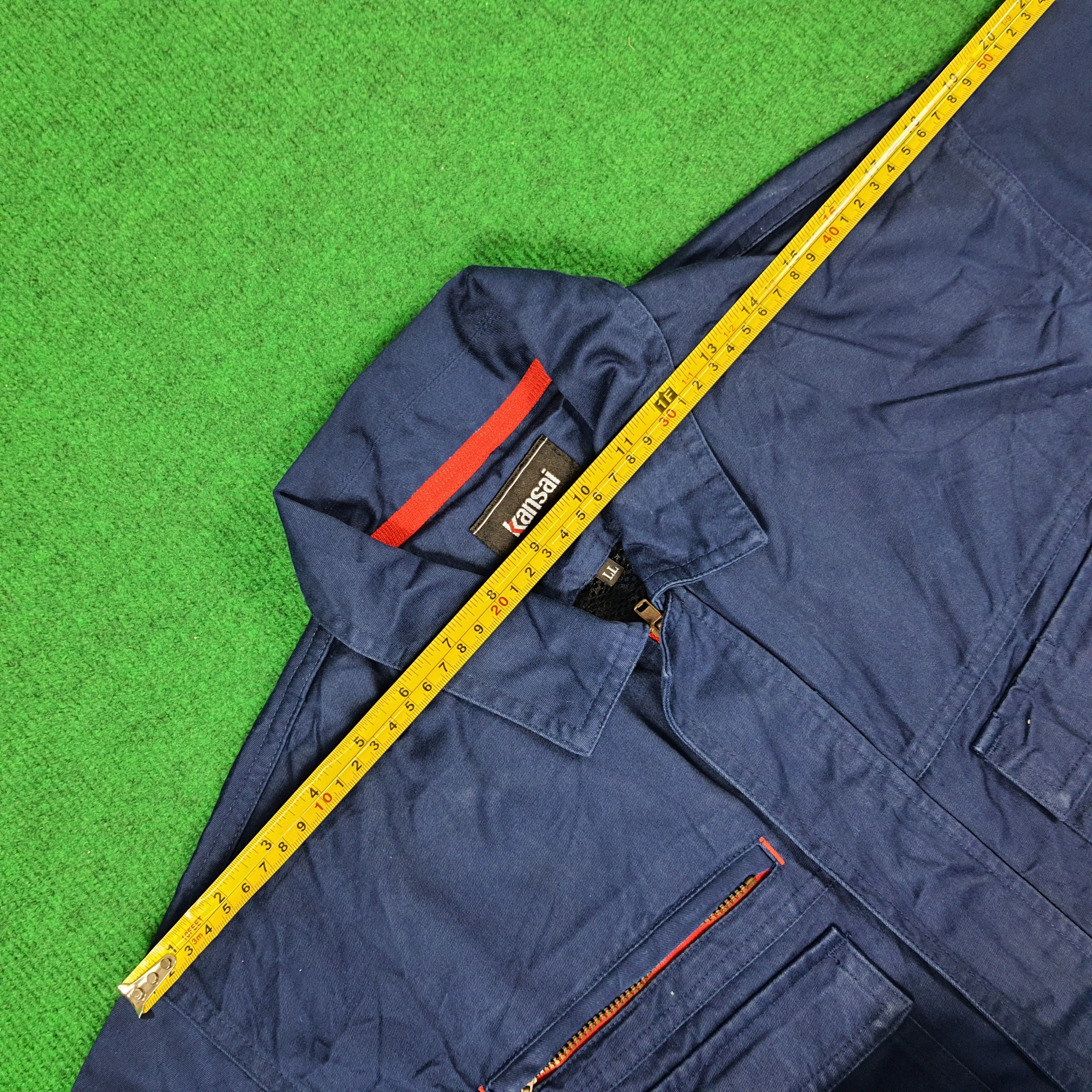 Japanese Brand × Vintage Vintage Number Nine Custom Logo Work Wear Jacket Size US L / EU 52-54 / 3 - 9 Thumbnail