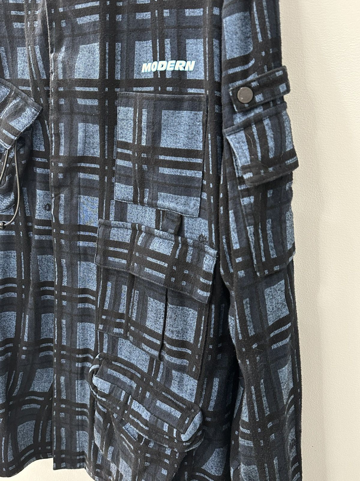 Off-White Off White Blue Flannel Size US M / EU 48-50 / 2 - 4 Thumbnail