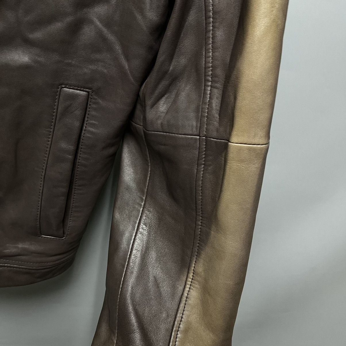 Hugo Boss Hugo Boss Leather Jacket Lamb Exclusive Custom Size US M / EU 48-50 / 2 - 12 Thumbnail