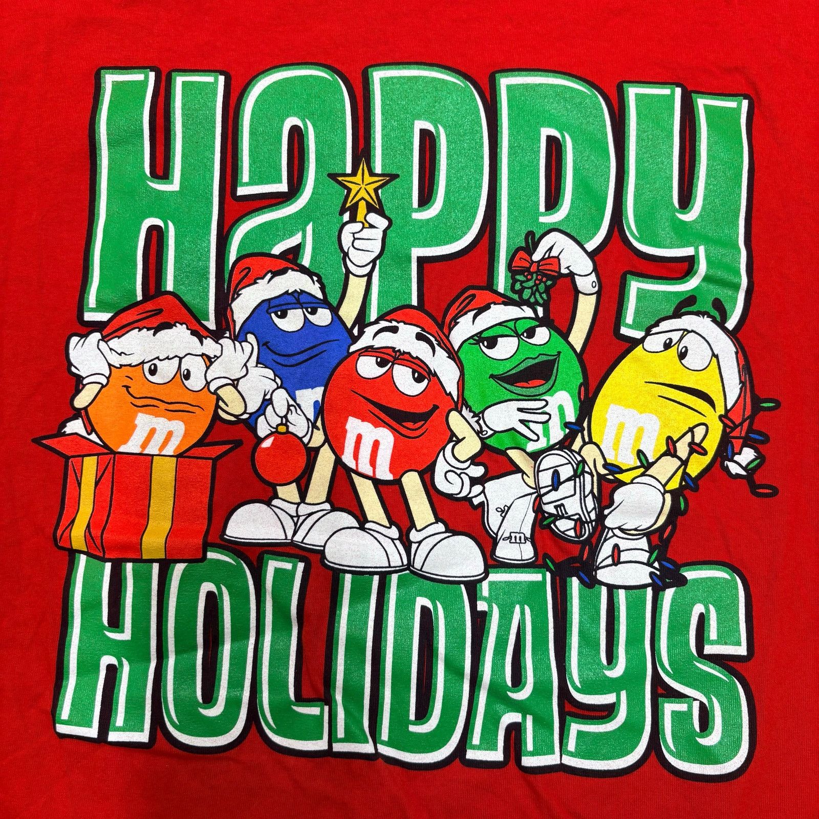 Other 2009 M&Ms Christmas T-shirt Size US XXL / EU 58 / 5 - 4 Thumbnail